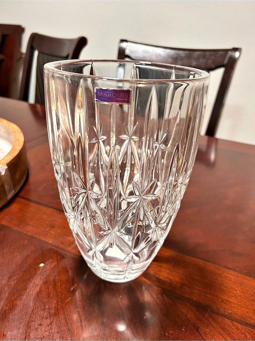 Waterford Marquis Sparkle Vase Cut Crystal Vase/ new tags